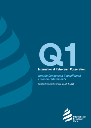Thumbnail International Petroleum Financial Statement 2025-q1