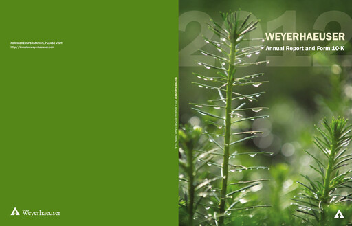 Thumbnail Weyerhaeuser
 Annual Report 2012