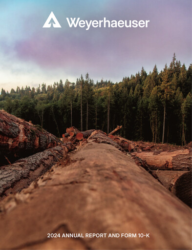 Thumbnail Weyerhaeuser
 Annual Report 2024