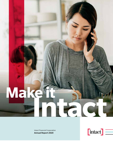 Thumbnail Intact Financial Annual Report 2020