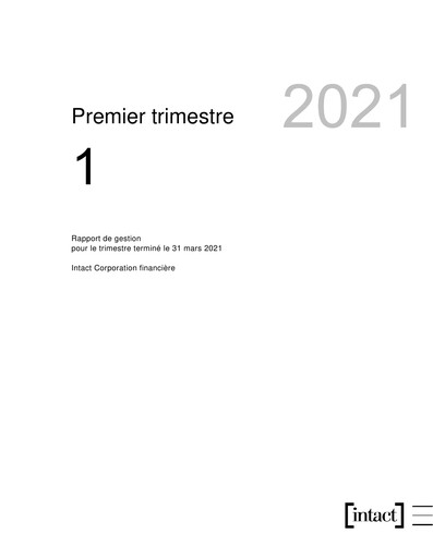 Thumbnail Intact Financial Quarterly Report 2021-q1