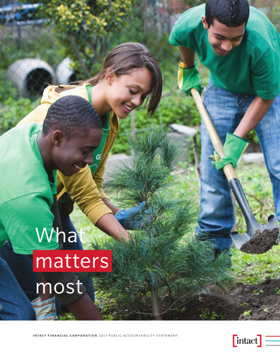 Thumbnail Intact Financial Sustainability Report 2017