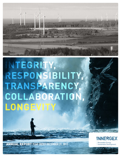 Thumbnail Innergex Renewable Energy Annual Report 2011