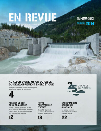 Thumbnail Innergex Renewable Energy Annual Report 2014