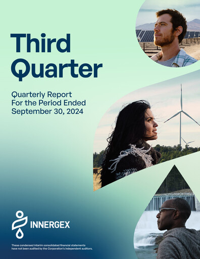 Miniature Innergex Renewable Energy Rapport trimestriel 2024-q3