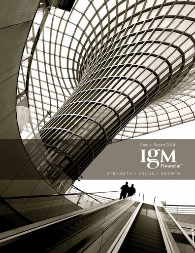 Thumbnail IGM Financial Annual Report 2014