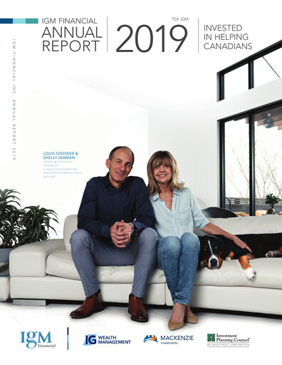 Thumbnail IGM Financial Annual Report 2019