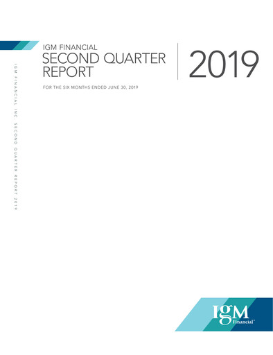 Thumbnail IGM Financial Quarterly Report 2019-q2
