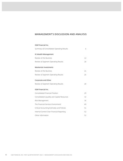 Thumbnail IGM Financial Quarterly Report 2020-q1