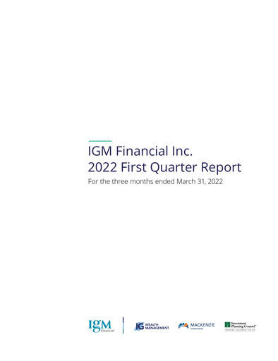 Thumbnail IGM Financial Quarterly Report 2022-q1