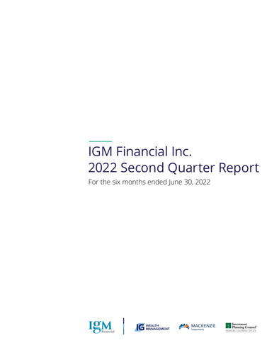 Thumbnail IGM Financial Quarterly Report 2022-q2