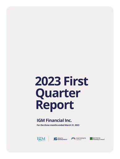 Thumbnail IGM Financial Quarterly Report 2023-q1