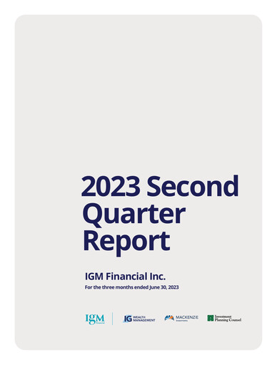 Thumbnail IGM Financial Quarterly Report 2023-q2
