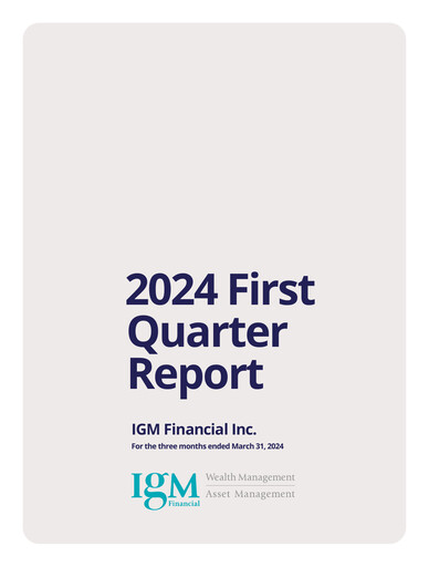 Thumbnail IGM Financial Quarterly Report 2024-q1