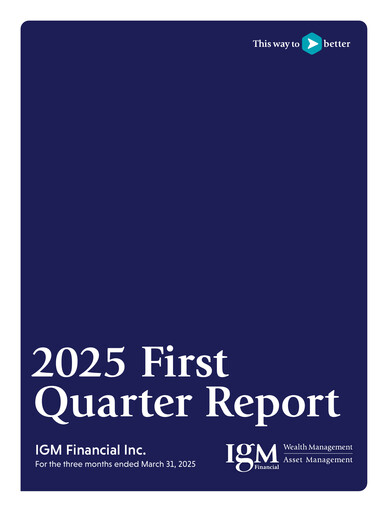 Thumbnail IGM Financial Quarterly Report 2025-q1