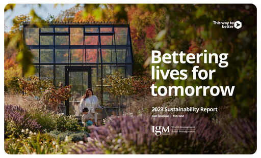 Thumbnail IGM Financial Sustainability Report 2023