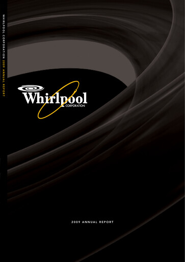 Thumbnail Whirlpool Annual Report 2009