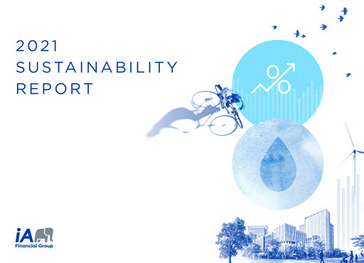 Thumbnail iA Financial Sustainability Report 2021