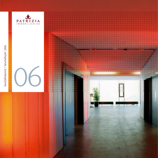 Thumbnail Patrizia Immobilien Annual Report 2006