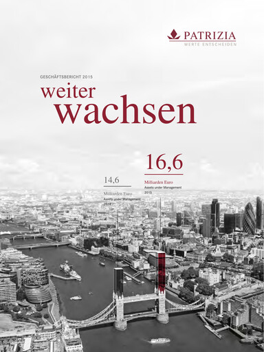 Thumbnail Patrizia Immobilien Annual Report 2015