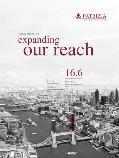Thumbnail Patrizia Immobilien Annual Report 2015