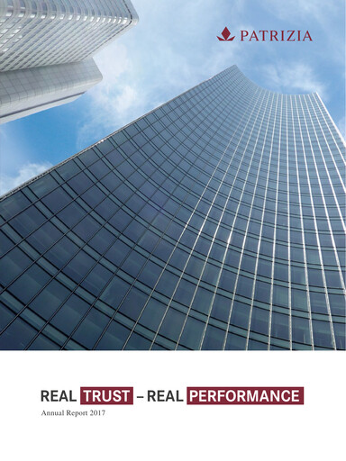 Thumbnail Patrizia Immobilien Annual Report 2017