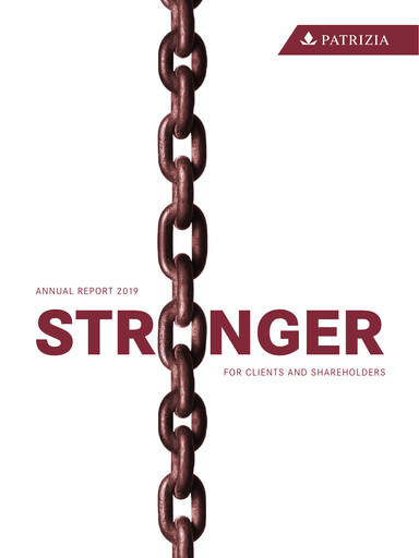 Thumbnail Patrizia Immobilien Annual Report 2019