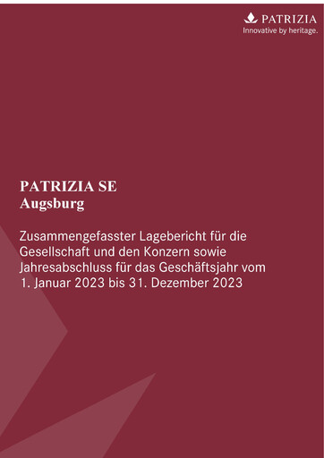 Thumbnail Patrizia Immobilien Financial Statement 2023