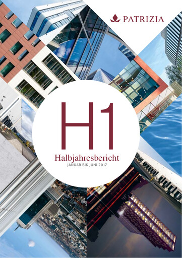 Thumbnail Patrizia Immobilien Half-year Report 2017-h1