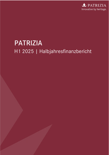Thumbnail Patrizia Immobilien Half-year Report 2025-h1