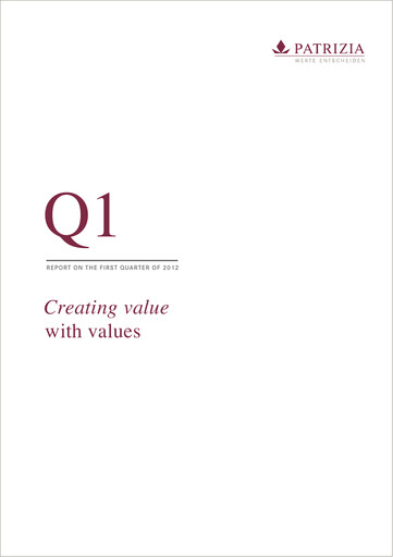 Vorschaubild Patrizia Immobilien Quartalsbericht 2012-q1