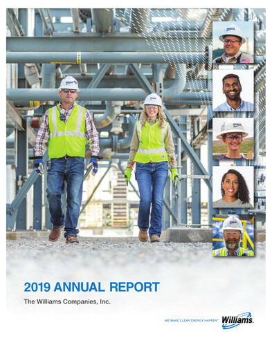 Thumbnail Williams Companies
 Annual Report 2019