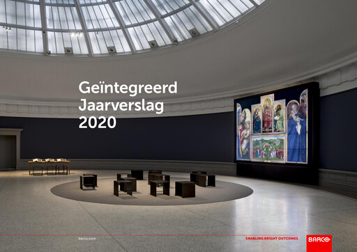 Miniature Barco NV Rapport annuel 2020