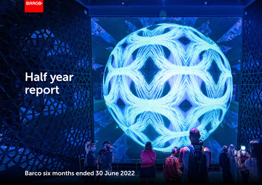Thumbnail Barco NV Half-year Report 2022-h1