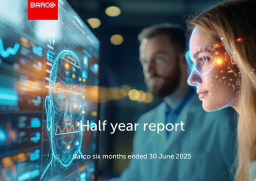 Thumbnail Barco NV Half-year Report 2025-h1