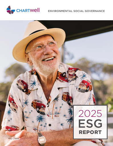 Thumbnail Chartwell Retirement Residences ESG Report 2025