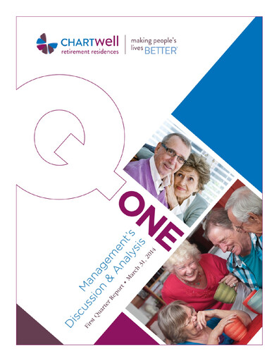 Vorschaubild Chartwell Retirement Residences Quartalsbericht 2014-q1