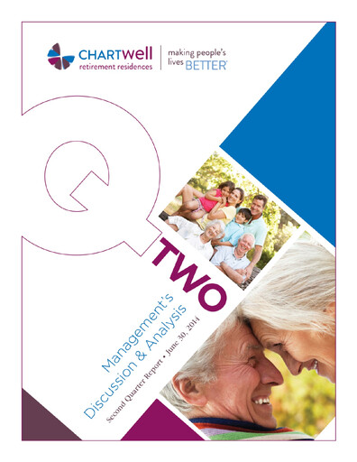 Vorschaubild Chartwell Retirement Residences Quartalsbericht 2014-q2