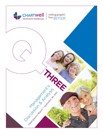 Vorschaubild Chartwell Retirement Residences Quartalsbericht 2014-q3