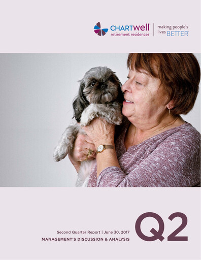 Vorschaubild Chartwell Retirement Residences Quartalsbericht 2017-q2