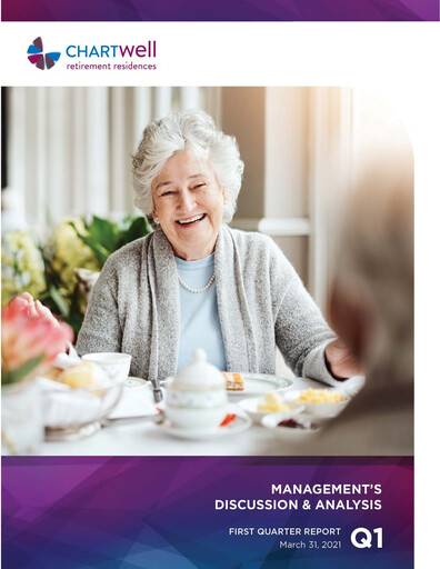 Vorschaubild Chartwell Retirement Residences Quartalsbericht 2021-q1