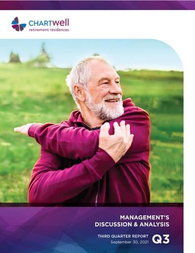 Vorschaubild Chartwell Retirement Residences Quartalsbericht 2021-q3