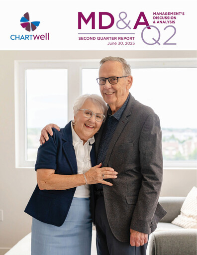 Vorschaubild Chartwell Retirement Residences Quartalsbericht 2025-q2