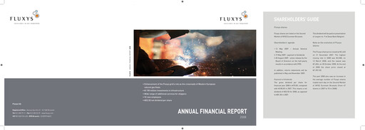 Thumbnail Fluxys Belgium Annual Report 2008