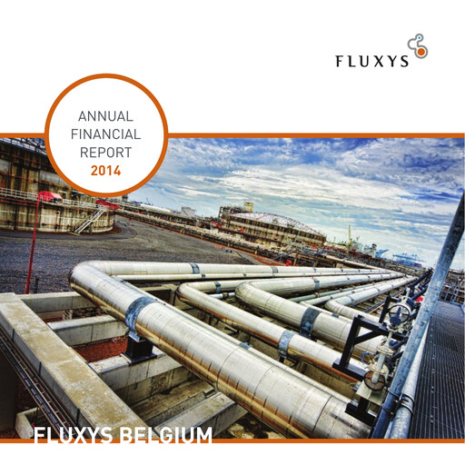 Thumbnail Fluxys Belgium Annual Report 2014
