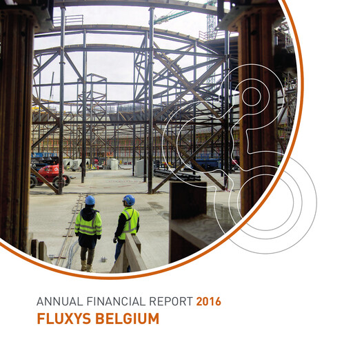 Thumbnail Fluxys Belgium Annual Report 2016