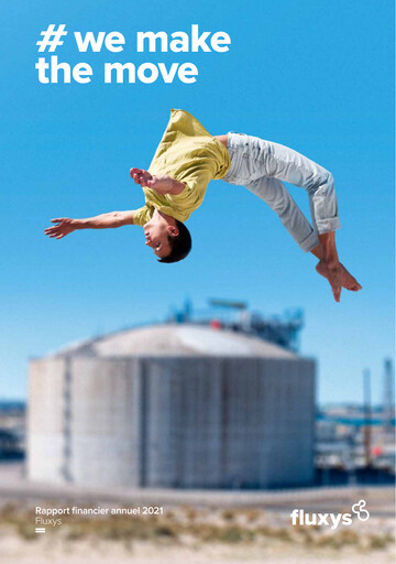 Thumbnail Fluxys Belgium Annual Report 2021