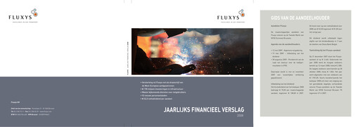 Thumbnail Fluxys Belgium Annual Report 2008