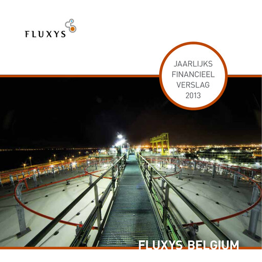 Thumbnail Fluxys Belgium Annual Report 2013