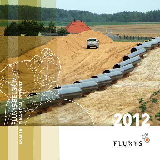 Thumbnail Fluxys Belgium Financial Report 2012